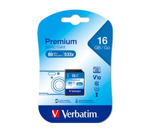 Verbatim 16GB Premium U1 SDHC Hafıza Kartı