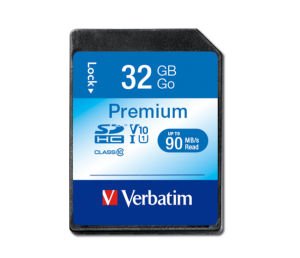 Verbatim 32GB Premium U1 SDHC Hafıza Kartı