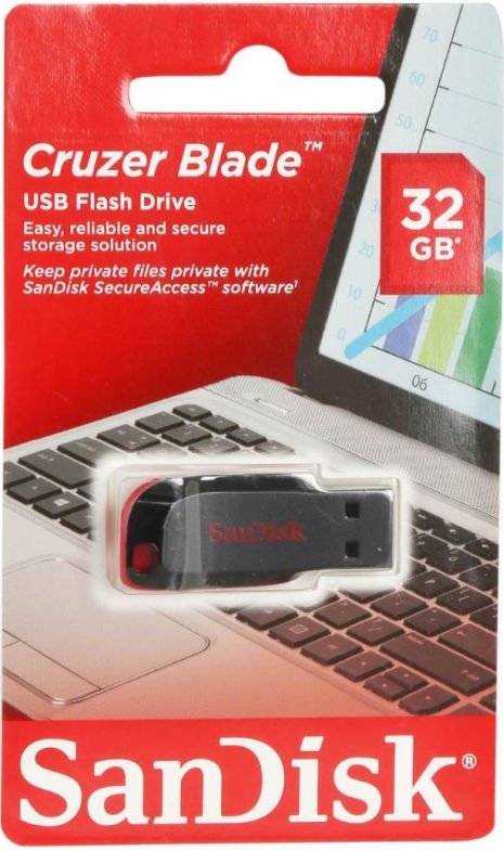 Sandisk 32 GB Usb Flash Bellek