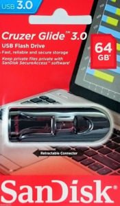 Sandisk Cruzer Glide 64GB USB 3.0 Usb Bellek