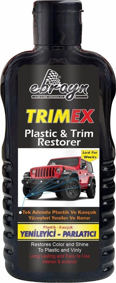 Trimex Plastik Kauçuk Yenileyici ve Parlatıcı 200ml