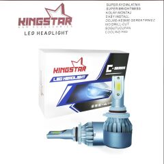Kingstar H11 Beyaz C Serisi Headlight Xenon Şimşek Etkili Far Ampul 8000 Lümen