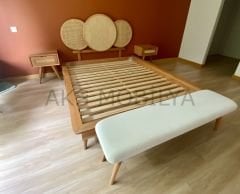 Trio Hazeran Başlıklı Gürgen Karyola