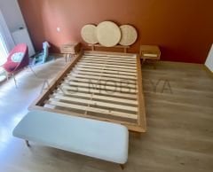 Trio Hazeran Başlıklı Gürgen Karyola