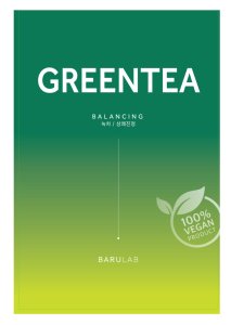 Barulab The Clean Vegan Mask Green Tea Yüz Maskesi