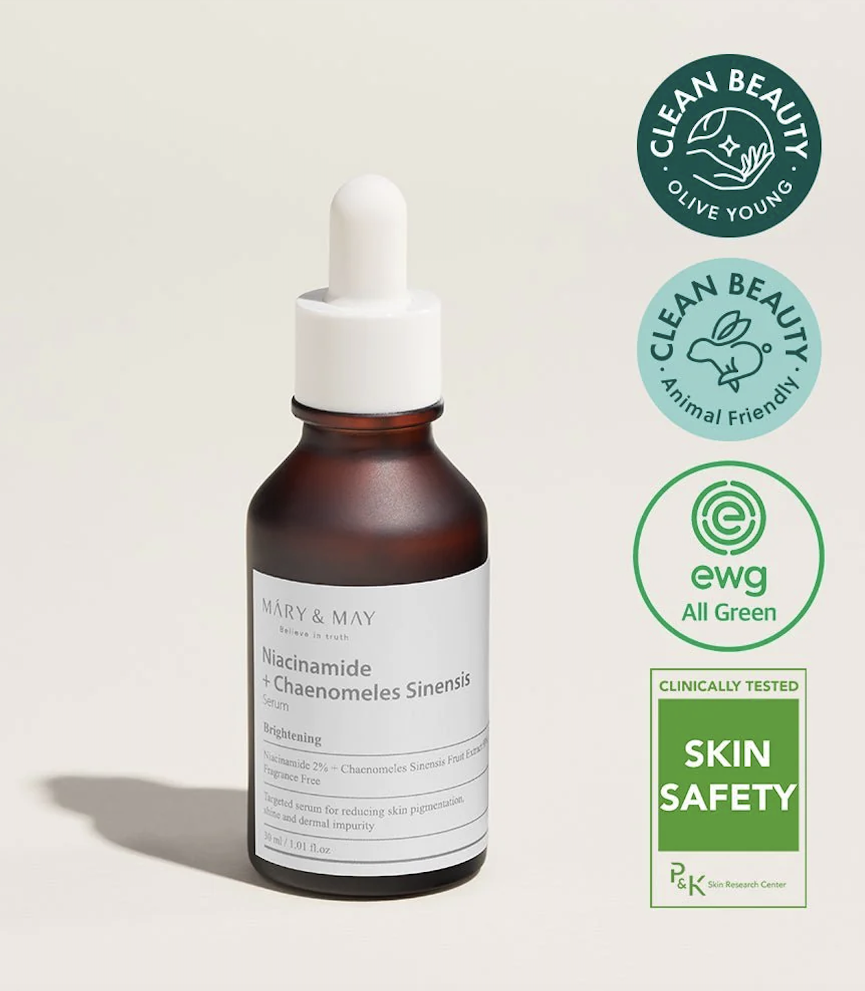 Cilt Tonu Eşitleyici Niacinamide Içeren Beyazlatıcı Serum Niacinamide + Chaenomeles Sinensis Serum