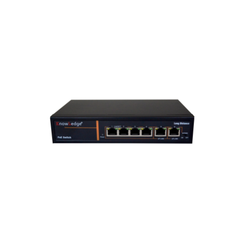 KL SW-4P2U 75 WATT POE GÜCÜ,4 PORT POE, 2 PORT UPLINK