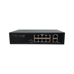 KL SW-8P2U 120 WATT POE GÜCÜ,8 PORT POE, 2 PORT UPLINK