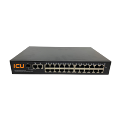 IC SW-242UG1SG 24 port 10/100 Mbps 2 up lınk ( VILAN) 10/100/1000 1 SFP 10/100/1000 WEB Yönetimi