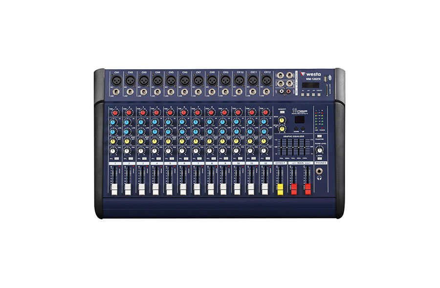 Westa WM-1202FX Power Mixer Power Mixer