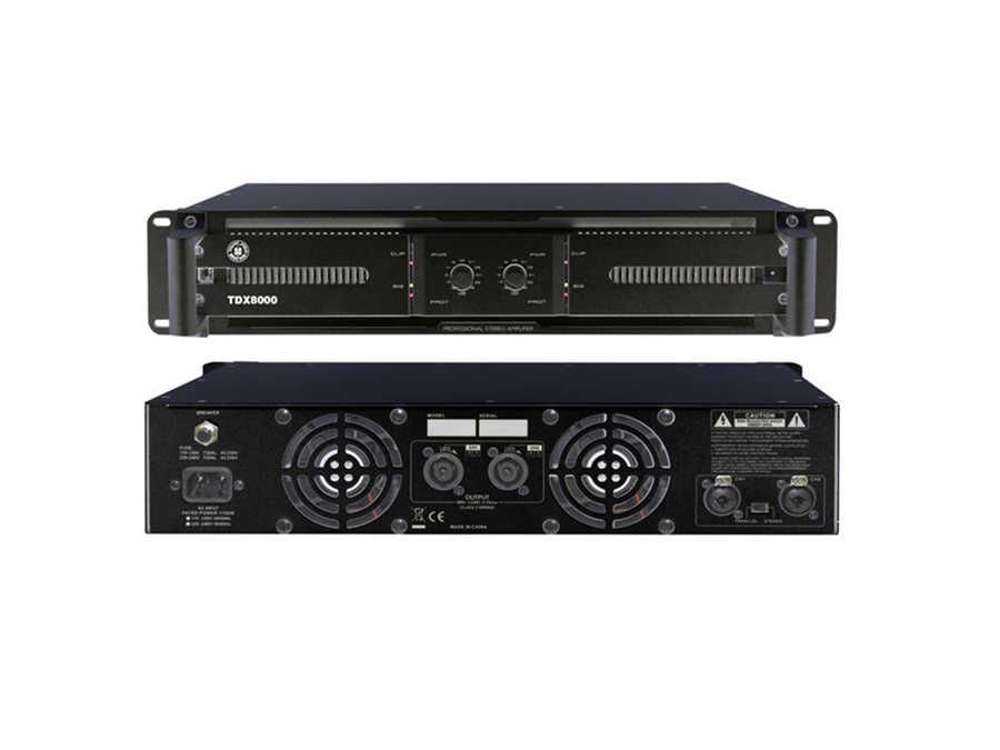 Topp Pro TDX 8000 - Power Amfi - 2x2000/4 OHM Power Amfi