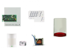 Paradox SP4000 Kablolu Alarm Seti - Siren Flaşör Renk Kırmızı