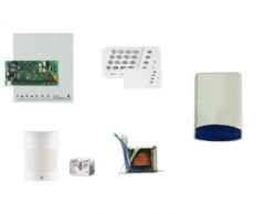 Paradox SP4000 Kablolu Alarm Seti - Siren Flaşör Renk Mavi
