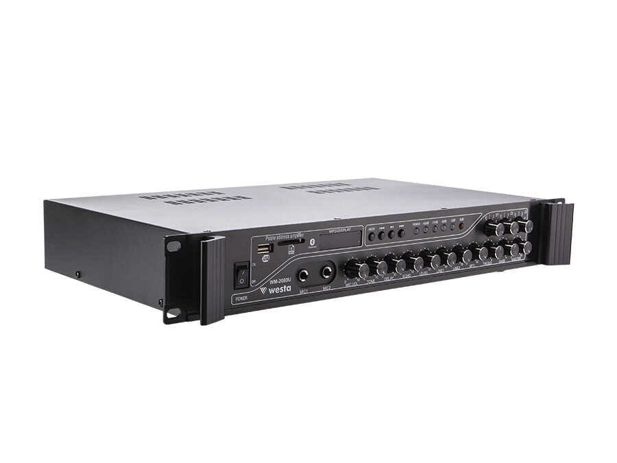 Westa WM-2080U - 3 Bölgeli 100-200W Mixer Amfi 3 BÖLGELİ 100-200W MIXER AMPLIFIER