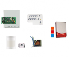 Paradox SP4000 Kablolu Alarm Set 1 - Siren Flaşör R.: Kırmızı