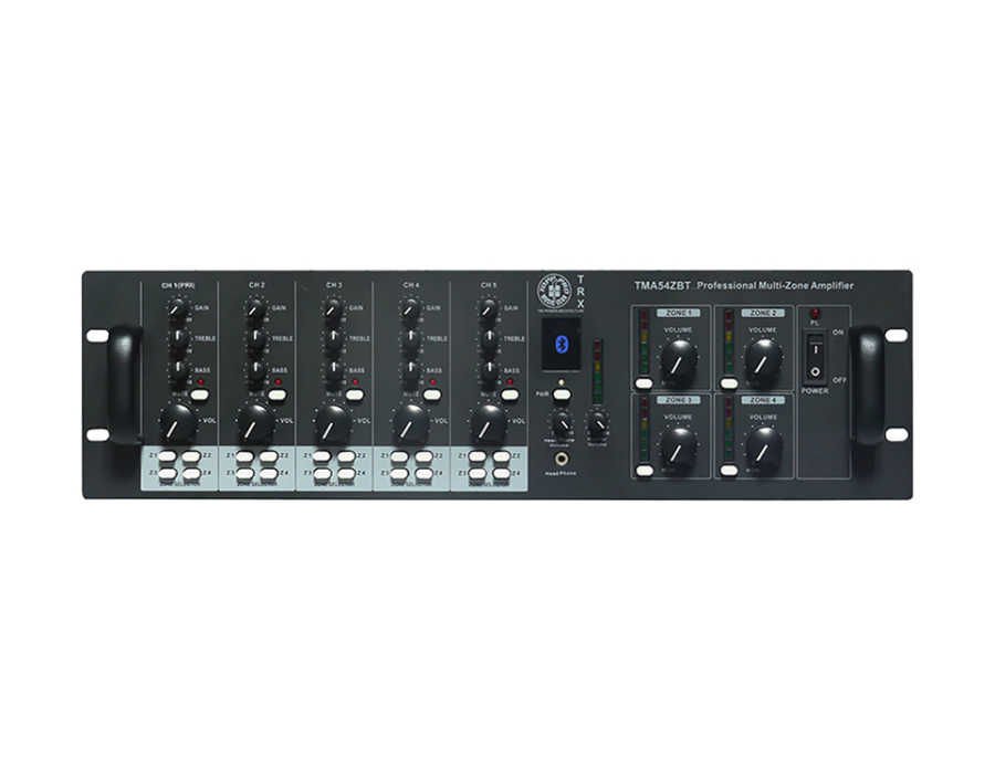 Topp Pro TMA 54ZBT 5 Kanal 4 Zone 100V Power Mixer Amfi