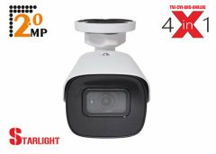 SP-2120S 2.0 MP 3.6 MM MP LENS 2 ARRAY LED STARLIGHT IR BULLET 4 in 1 KAMERA