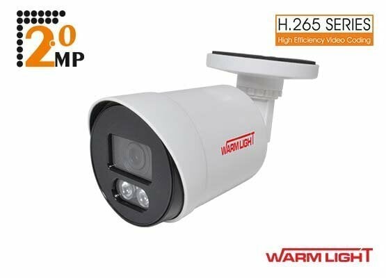 SP-722B-FW 2.0 MP 3,6 MM LENS 3500K SOFT WARM LIGHT IR PLASTİK BULLET IP KAMERA