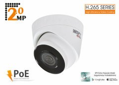 SP-EX1323G0E-I 2.0 MP 2,8 MM MP LENS 2 EXIR LED H.265 IR DOME IP KAMERA DAHİLİ MİC.