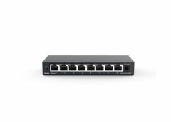 RG-ES108D 8 Portlu, 10/100 Fast Ethernet, Tak Çalıştır Switch, Metal Kasa