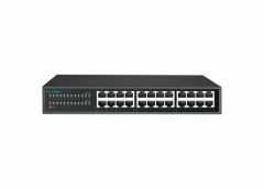 NS6024GC 24 Port Gbit Ethernet Switch Cloud Destekli Metal Kasa