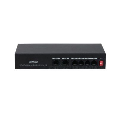 Dahua 4 Port 100Mbps PoE (PFS3006-4ET-36)