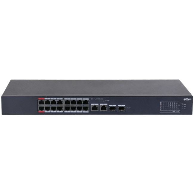 Dahua 16 Port 100Mbps Cloud PoE (CS4218-16ET-190)