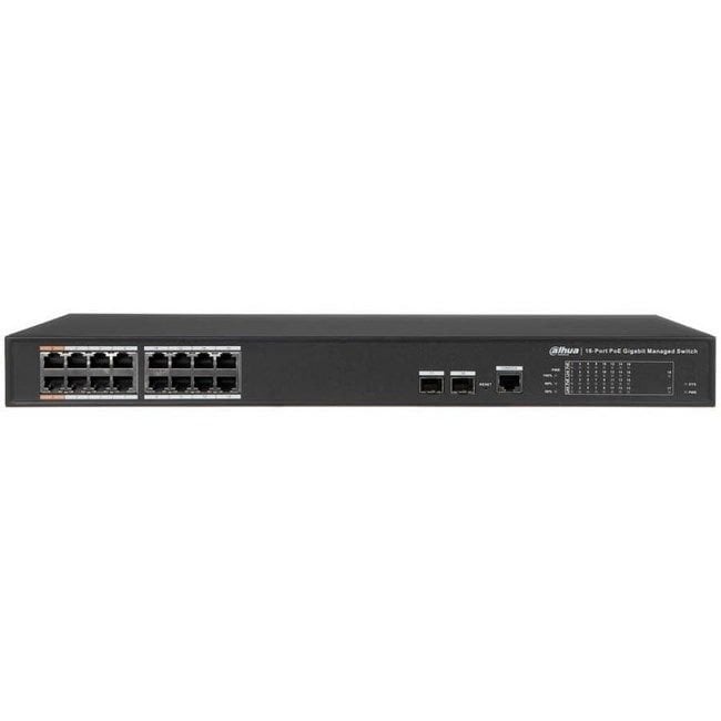 Dahua 16 Port Gigabit PoE (PFS4218-16GT-240)