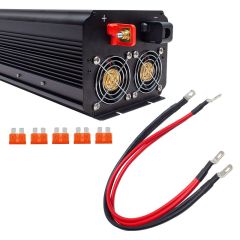 POWERMASTER PWR2000-12 ÇİFT DİJİTAL EKRAN 12 VOLT - 2000 WATT MODIFIED SINUS WAVE INVERTER