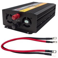 POWERMASTER PWR1200-24 TEK DİJİTAL EKRAN 24 VOLT - 1200 WATT MODIFIED SINUS WAVE INVERTER