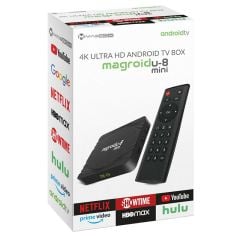 MAGBOX MAGROID U8 MİNİ 16GB HDD 2GB RAM 4K TV BOX (ANDROID 9.1)