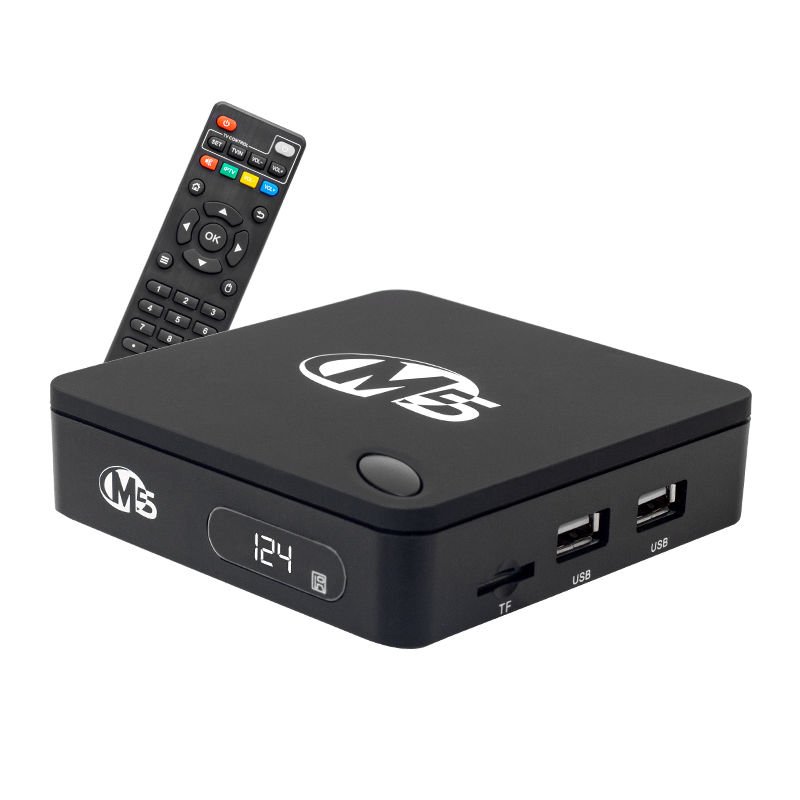 RİOSAT M5 2GB RAM 16GB FLASH 64 BIT QUAD-CORE S905X 4K ANDROID 9 TV BOX