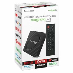 MAGBOX MAGROID U3 MİNİ 16GB HDD 2GB RAM 4K TV BOX (ANDROID 9.1)