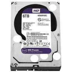 WESTERN DIGITAL PURPLE WD60PURZ/WD62PURZ/WD64PURZ 6 TB SATA 6GB/S 7/24 GÜVENLİK HARDDISK