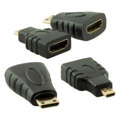 HDMI KABLO 1.5 METRE 3'LÜ SET POWERMASTER (MICRO HDMI HDMI*MİNİ HDMI HDMI)