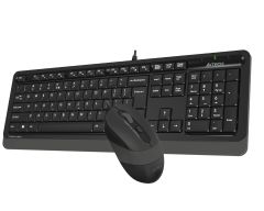 A4-Tech F1010 Gri USB Klavye Mouse Set - MM