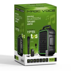 Magicvoice Mv-2016 Taşınabilir Toplantı Ve Mevlüt Anfisi 15 W Bluetooth/Usb/Sd Şarjlı