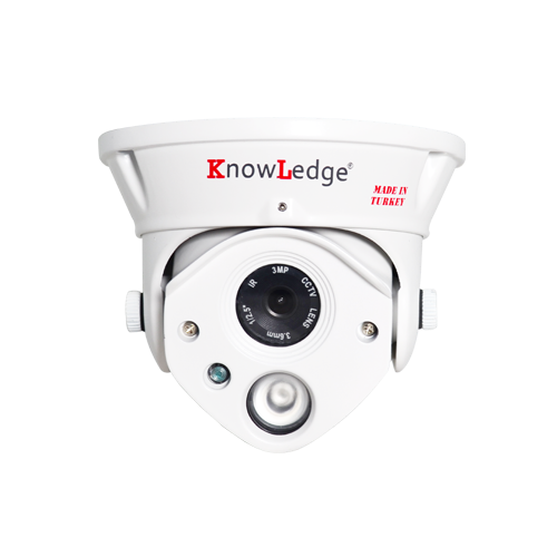 Knowledge KL 4001MD 5MPSC 3.6 P - 5 Mp Ip Dome Kamera