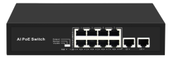 ODS-8P2U -8 ports 10/100M PoE Switches+ 2 Uplink