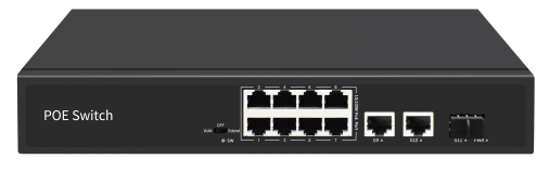 ODS-8P2U1S - 8 port SFPli Switch