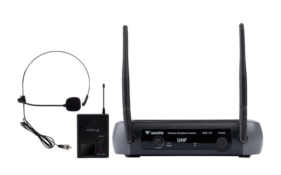 WM-101T 1 Receiver+1 Lavalier(Yaka) Mikrofon Seti
