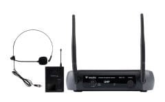 WM-101T 1 Receiver+1 Lavalier(Yaka) Mikrofon Seti