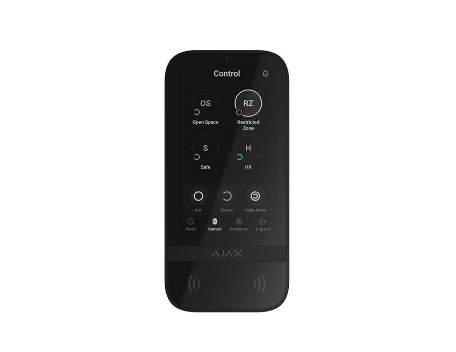 Keypad TouchScreen Kablosuz Tuştakımı - SİYAH