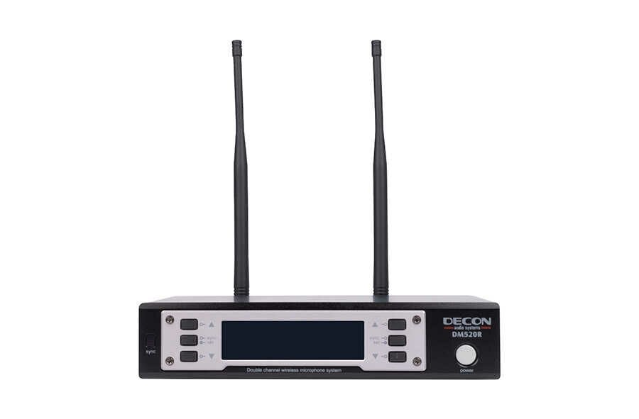 Decon DM-520R Receiver - 2 Kanal UHF Alıcı Ünitesi DM-520R