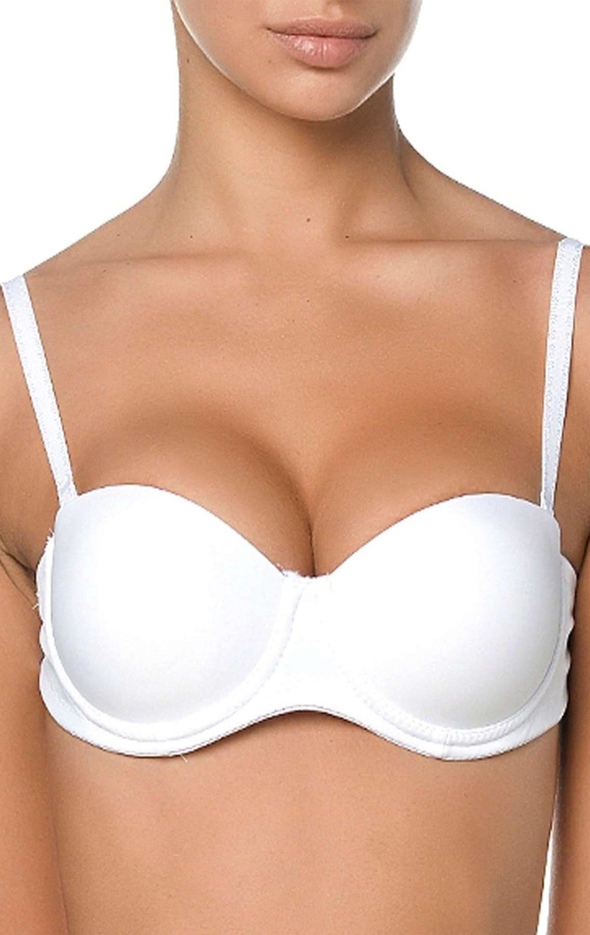 Orkide 2550 Sırtı Şeffaf Straplez Sütyen