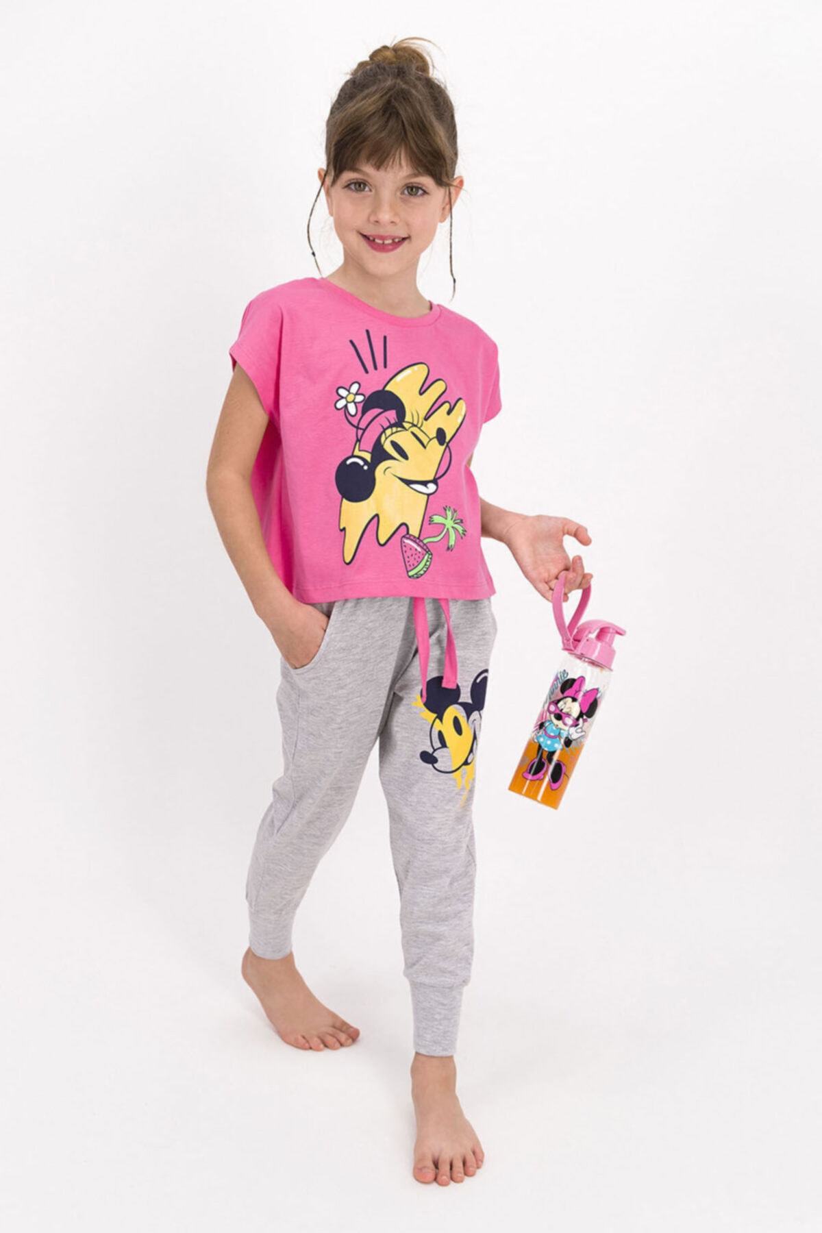 MICKEY MOUSE & FRIENDS KIZ GARSON PİJAMA TAKIMI