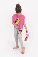 MICKEY MOUSE & FRIENDS KIZ GARSON PİJAMA TAKIMI