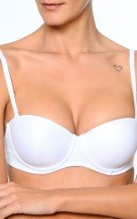 Pierre Cardin Bonnie 6026 Straplez Şeffaf Sırtlı Destekli Sütyen