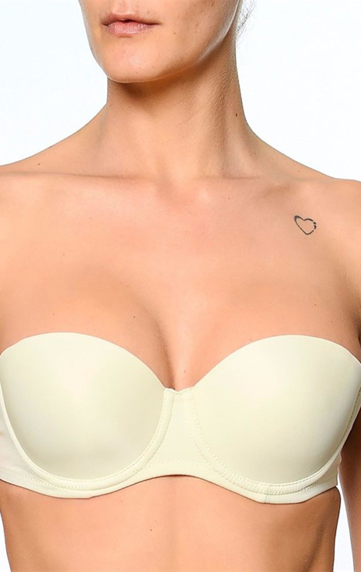 Pierre Cardin Abby 6021 Straplez Şeffaf Sırtlı Desteksiz Sütyen