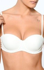 Pierre Cardin Abby 6021 Straplez Şeffaf Sırtlı Desteksiz Sütyen